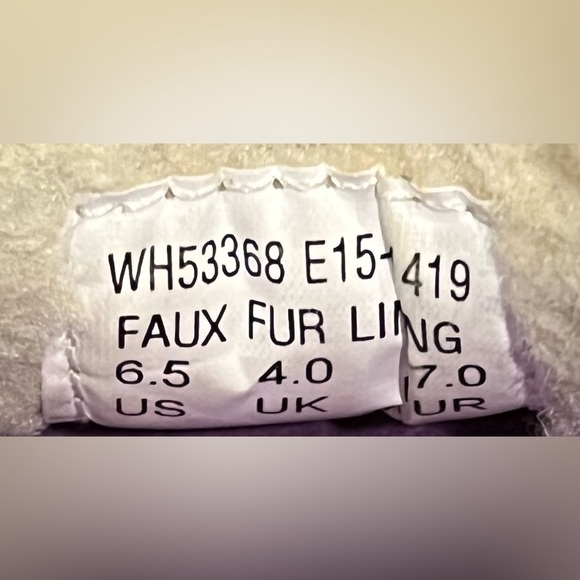 KEDS OrthoLite SLIP ON Boat Shoes FAUX FUR Women 6.5 - Picture 7 of 8